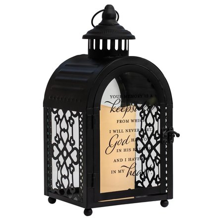 COTTAGE GARDEN Your Memory Is A Keepsake Lantern LTN193BK